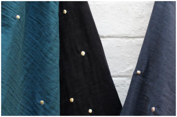 Atelier Brunette Stardust Cotton Double Gauze Fabrics