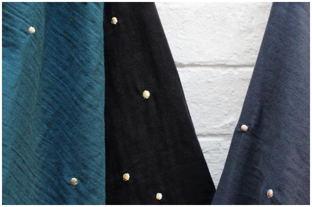 Atelier Brunette Stardust Cotton Double Gauze Fabrics