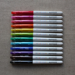Coloured Fabric Marking Pens
